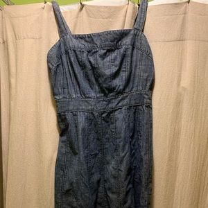Cute denim dress!